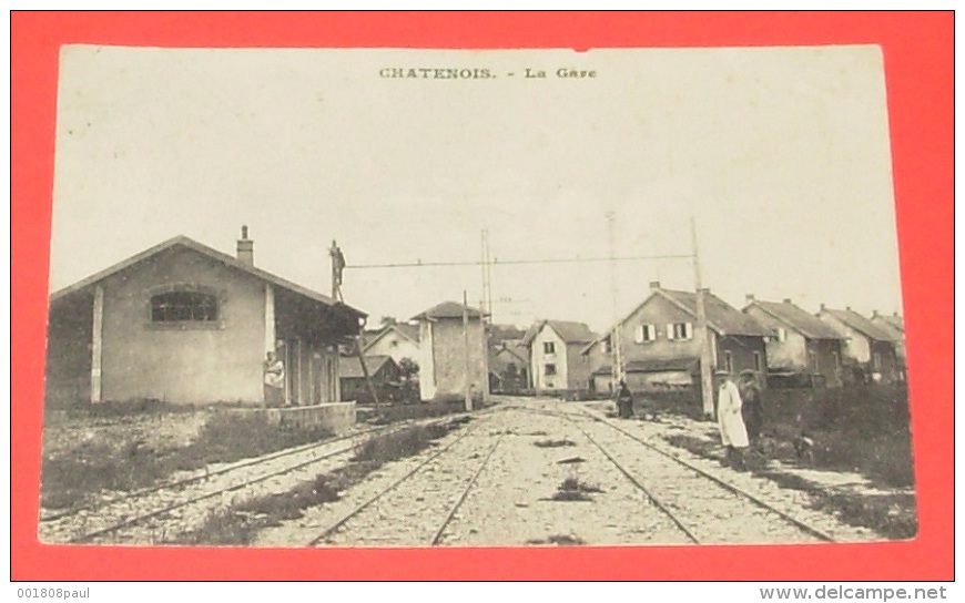 Chatenois - La Gare :::: Animation - Chemins De Fer  ------ 277 - Châtenois-les-Forges