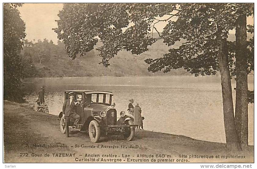 63 , Gour De Tazenat , Edition Michel St Gervais , Voiture Mathis , * 232 70 - Autres & Non Classés