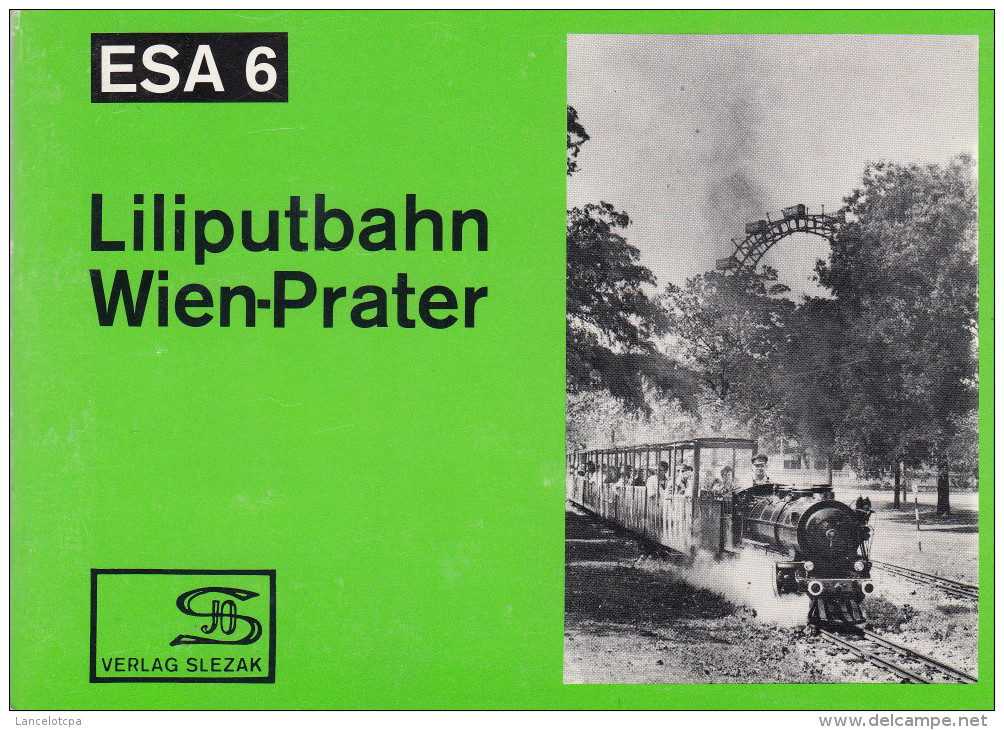 LIVRET GUIDE DU CHEMIN DE FER / LILIPUTBAHN WIEN PRATER - Cars & Transportation