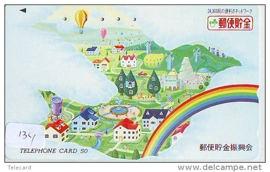 ARC EN CIEL - RAINBOW - Regenboog - Regenbogen Phonecard Telefonkarte (134) - Astronomùia