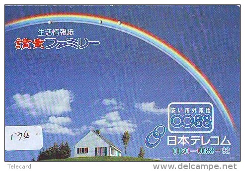 ARC EN CIEL - RAINBOW - Regenboog - Regenbogen Phonecard Telefonkarte (136) - Astronomùia