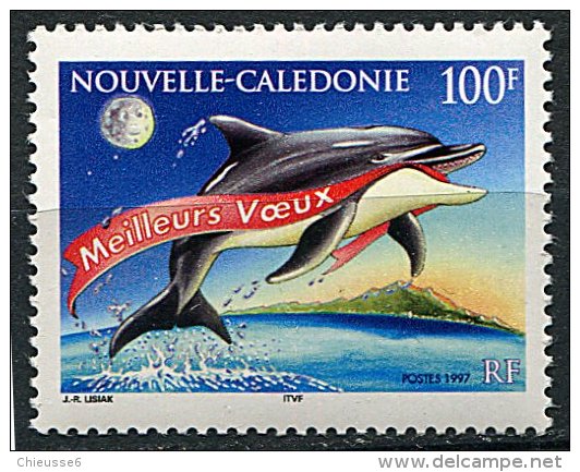 (cl.28 - P27) Nelle Calédonie ** N° 745 (ref. Michel Au Dos) - Dauphin   - - Unused Stamps