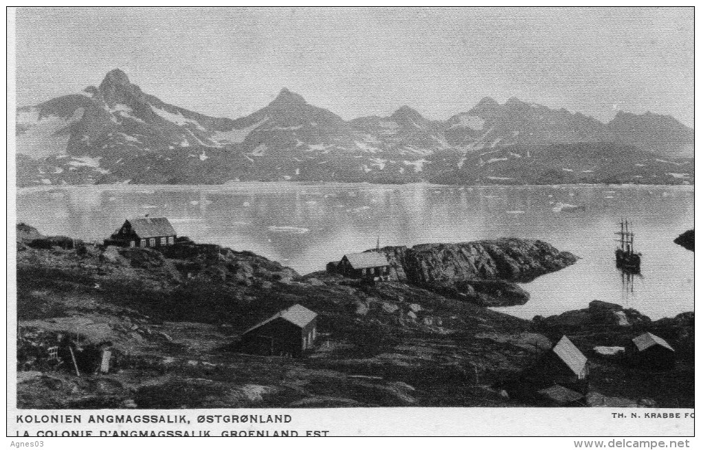 GROENLAND  Est - La Colonie D´ Angmagssalik - Greenland