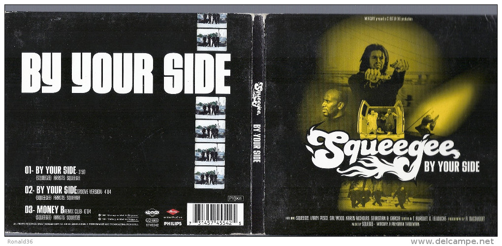 Disque CD SQUEEGEE BY YOUR SIDE AND SUDDENLY THEY'RE IN HELL ( Avec Mini Affiche Du Film ) - Filmmusik