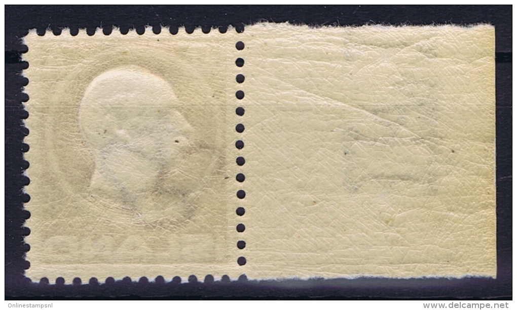 Iceland: 1925 Mi Nr 120  MNH/**  Postfrisch  Fa 122  Sheetmargin RR - Unused Stamps