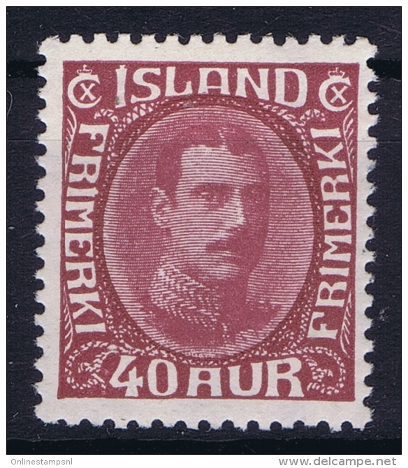 Iceland: 1931 Mi Nr 164 MNH/** Postfrisch   Fa 154 - Ungebraucht