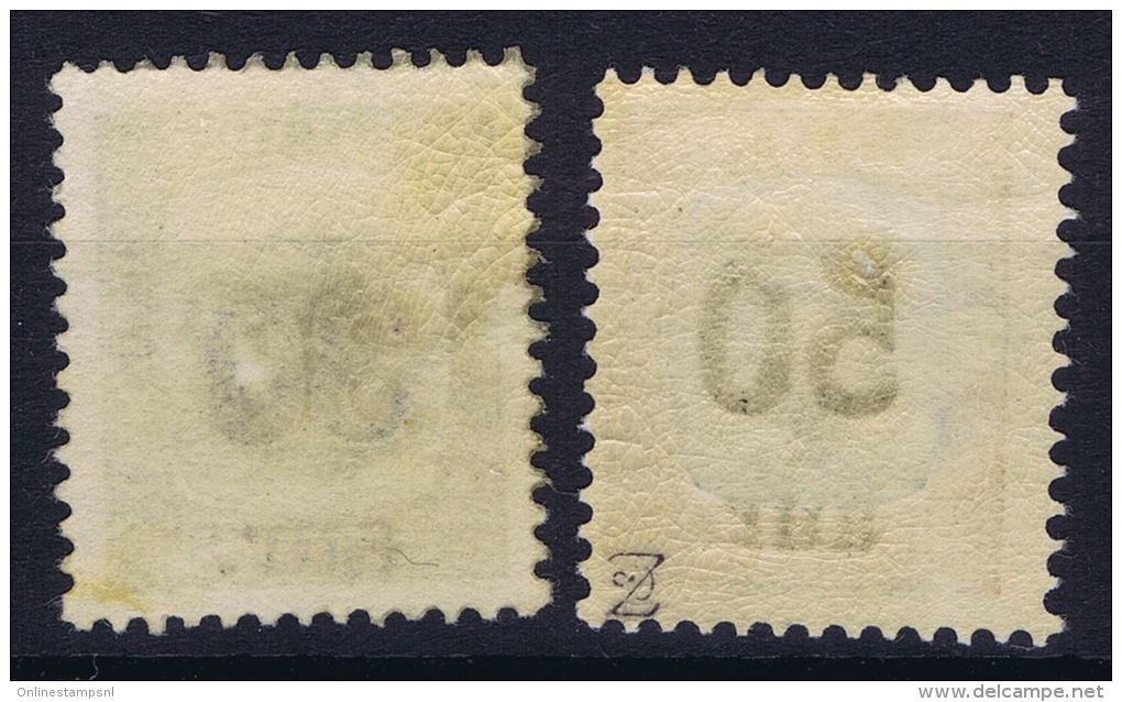 Iceland: 1925 Mi Nr 112 - 113 MNH/**  Fa 101 - 102 (signed) - Neufs