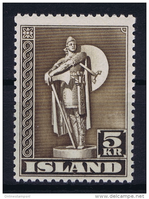 Iceland: 1943 Mi Nr 230 C MNH/** - Neufs