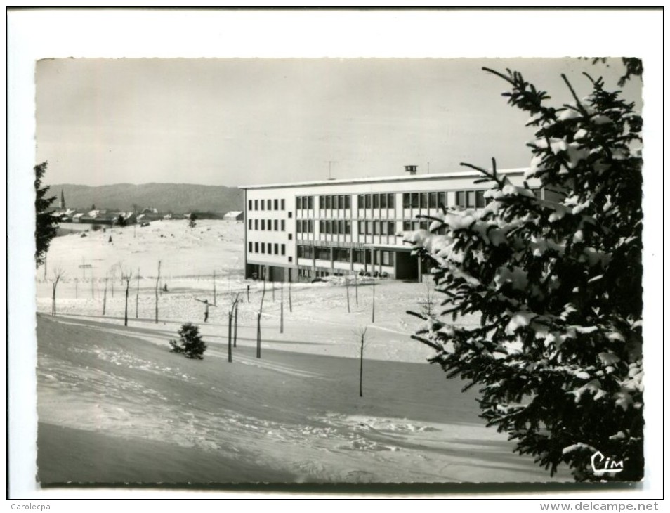 CP - SAINT LAURENT DU JURA (39) COLONIE ECOLE DE NEIGE RENE VIGNAUD - Autres & Non Classés