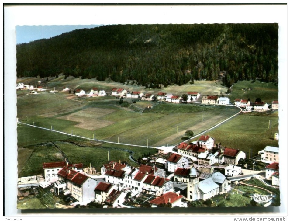 CP - BOIS D AMONT (39) LE VILLAGE ET LE NOIRMONT VUE AERIENNE - Autres & Non Classés