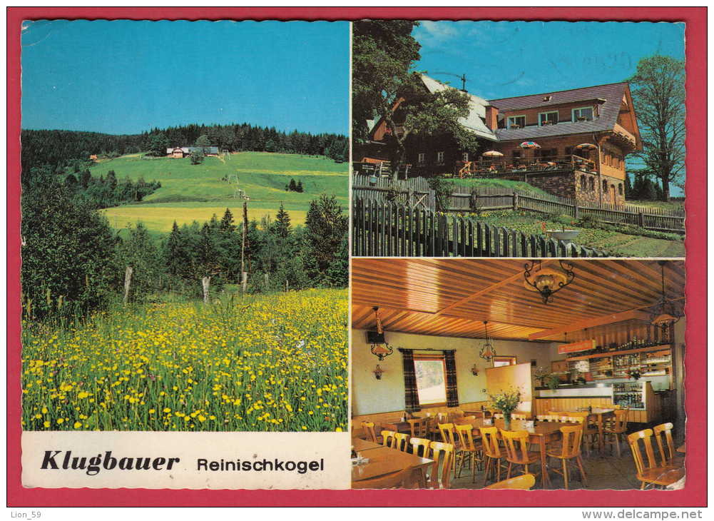 169251 / Ligist - GASTHOF KLUGBAUER , REINISCHKOGEL SEEHOHE 1052 M. MARIA KLUG , HOTEL RESTAURANT Austria Österreich - Voitsberg