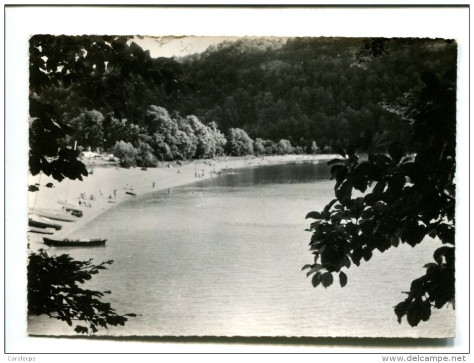 CP - LAC DE CHALAIN (39) LA PLAGE - Autres & Non Classés