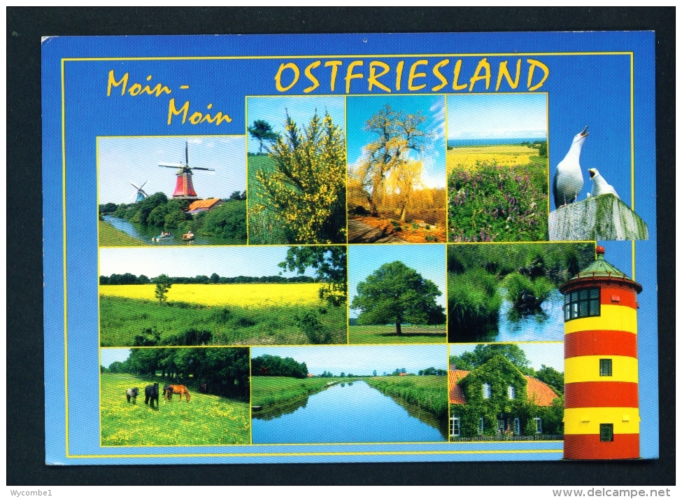 GERMANY  -  Ostfriesland  Multi View  Used Postcard As Scans - Other & Unclassified