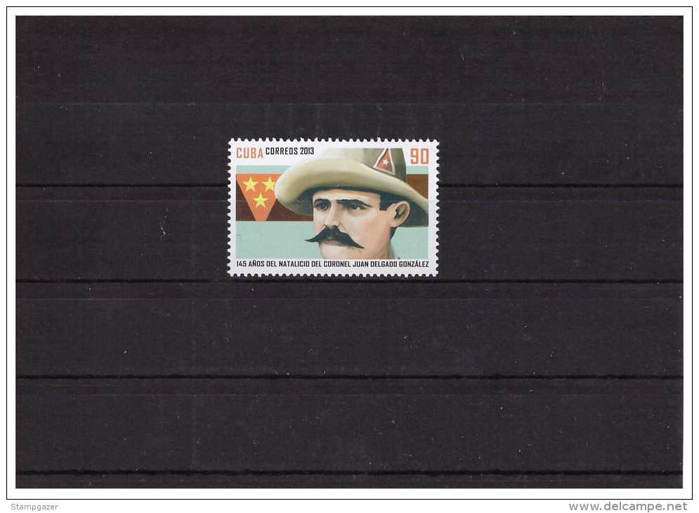 2013  Colonel Juan Delgado Gonzalez 1 Value MNH - Unused Stamps