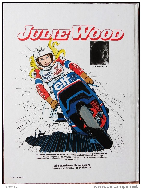 Jean Graton - Julie Wood - N° 7 - Ouragan Sur Daytona - Éditions Fleurus - ( EO 1980 ) . - Julie Wood