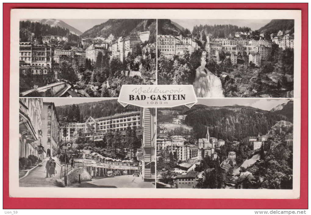 169279 / Bad Gastein  - THERMALBAD AN DER TAUERNBAHN  USED 1954 Austria Österreich Autriche - Bad Gastein