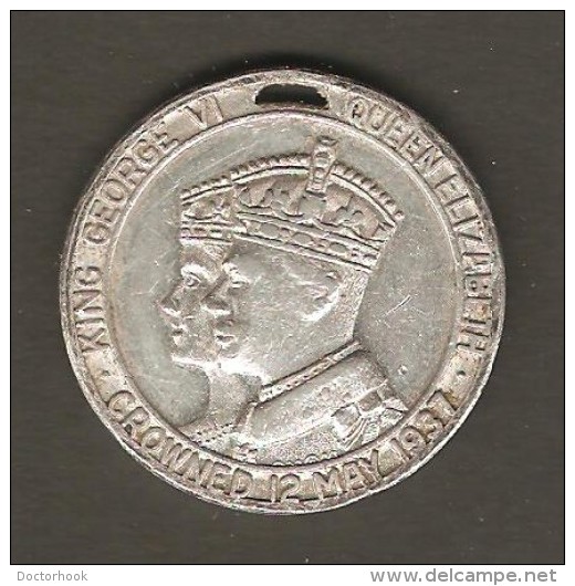 CANADA  1937  GEORGE VI   CORONATION MEDAL (T-46) - Monarquía / Nobleza