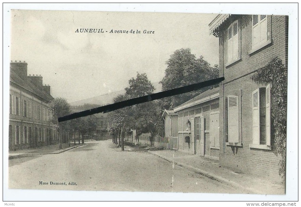 CPA - Auneuil - Avenue De La Gare - Auneuil