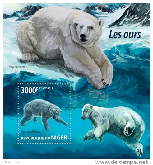 Niger 2015, Polar Bears, BF - Fauna Artica