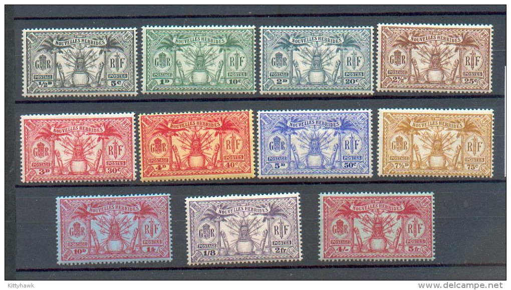 NH 84 - YT 80 à 90   * - CC - Unused Stamps