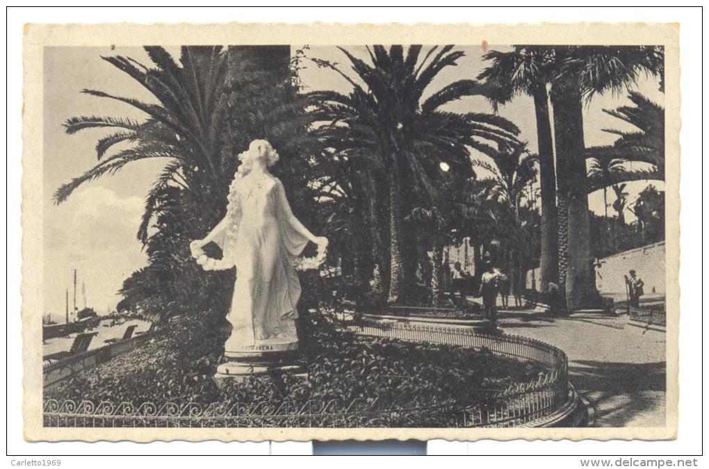 SAN REMO GIARDINI IMPERATRICE  1949   VIAGGIATA F.P. - Imperia