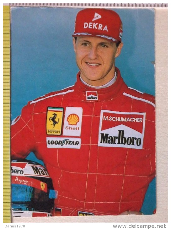 Cart.-  Piloti Formula  1 - Ferrari - M. Schumacher. - Sportsmen