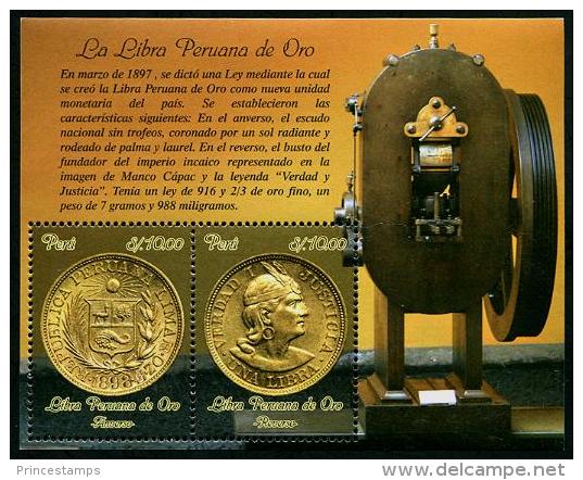 Peru (2014) - Block -   /  Coins - Monedas - Monnaies - Coins