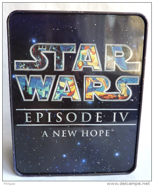 BOITE EN METAL Fer Blanc STAR WARS EPISODE IV 2006 - Genre LUNCH BOX Sans Poignée - Art De La Table