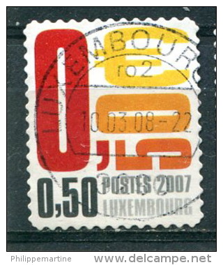 Luxembourg 2007 - YT 1693 (o) - Oblitérés