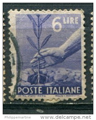 Italie 1945-48 - YT 494 (o) - Used