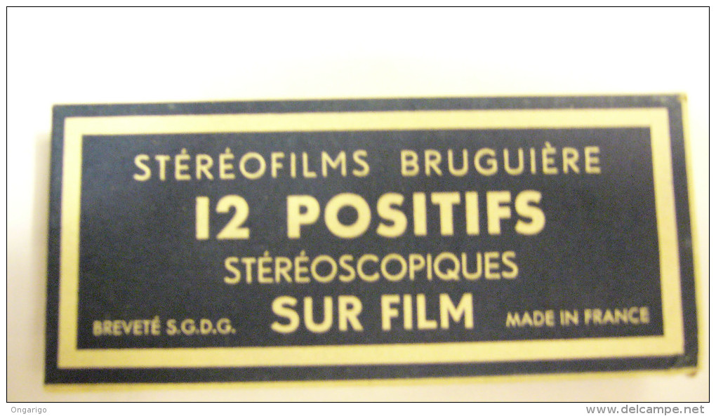 BRUGUIÈRE STÉRÉOFILMS  :  93  CHAMONIX 1 : LE BREVENT - Stereoscopes - Side-by-side Viewers