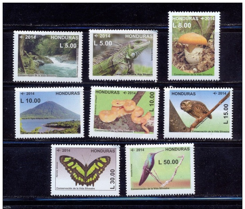 Honduras. Flora, Fauna And Landscapes. New Issue Of 2014. MNH - Honduras