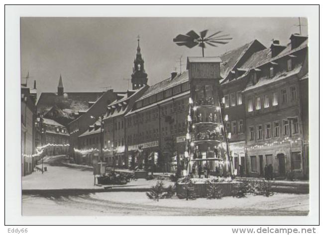 Schneeberg-Ortsansicht Im Winter - Schneeberg