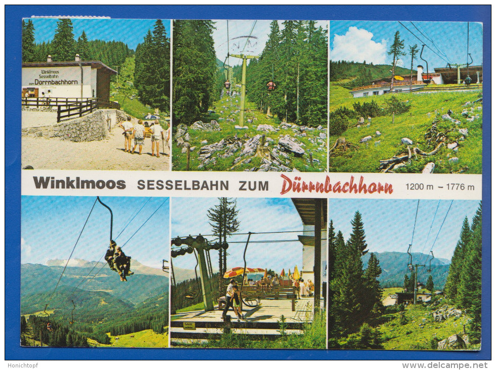 Deutschland; Winklmoosalm Bei Reit Im Winkel; Winklmoos Sesselbahn Zum Dürrnbachhorn - Reit Im Winkl