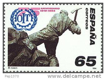 ESPAÑA 1994 - 75º ANIVERSARIO DE LA OIT  - Edifil Nº 3288 - Yvert 2890 - Nuevos