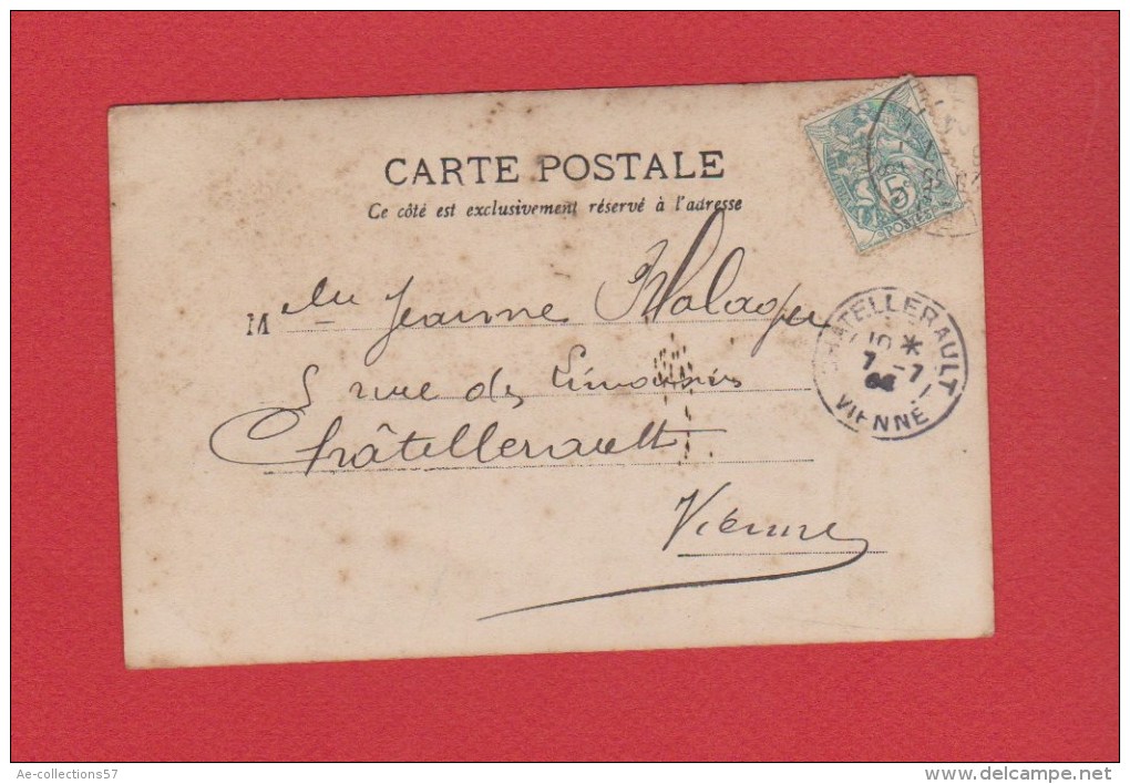 Carte Postale  --  Jeune Fille  --  1904 - Ritratti