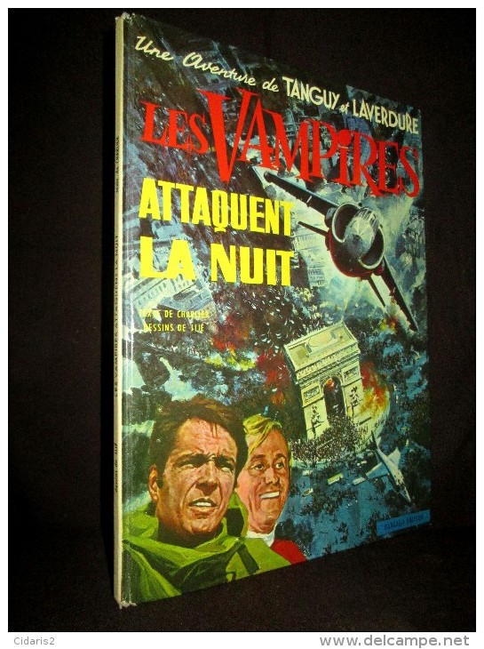 BD Bande Dessinée Chevaliers Du Ciel TANGUY & LAVERDURE 15«VAMPIRES Attaquent La NUIT» CHARLIER & JIJE Dargaud EO 1971 ! - Tanguy Et Laverdure