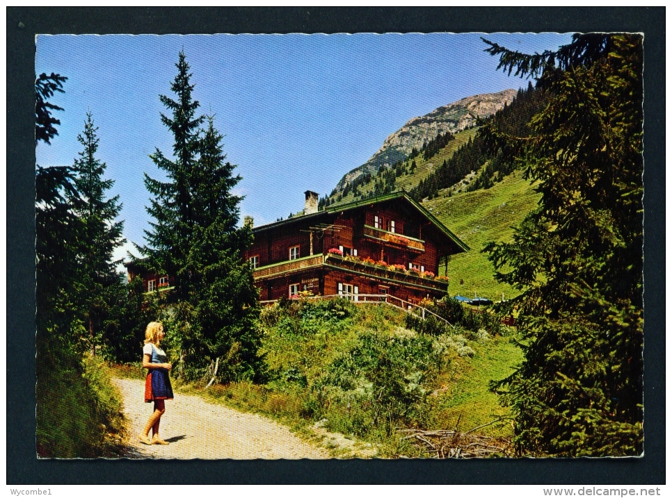 AUSTRIA  -  Saalbach  Spielberghaus  Used Postcard As Scans - Saalbach