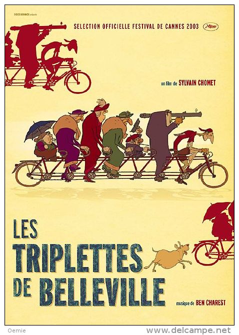 Les Triplettes De Belleville °°°°°  Film De Sylvain Chomet - Dibujos Animados