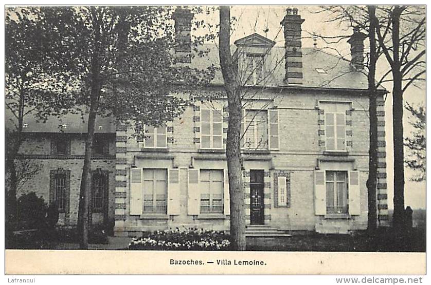 Depts Div - Nievre - Ref- U911 -  Bazoches - Villa Lemoine - Villas - Carte Bon Etat - - Bazoches