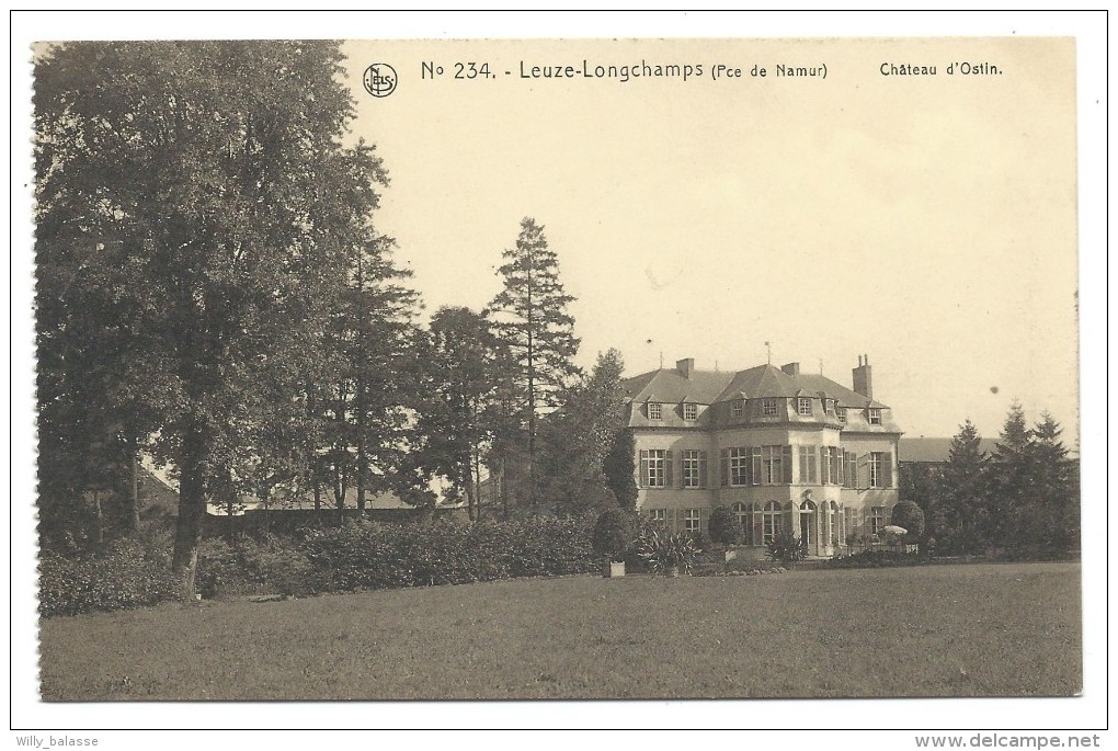 CPA - LEUZE LONGCHAMPS - Château D' OSTIN  // - Eghezée