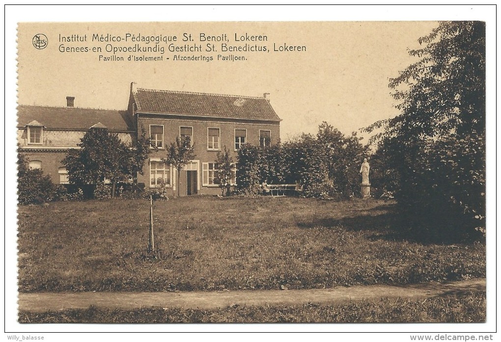 CPA - LOKEREN - Institut Médico Pédagogique St Benoît - Pavillon D'isolement - Genees En Opvoedkundig Gesticht  // - Lokeren