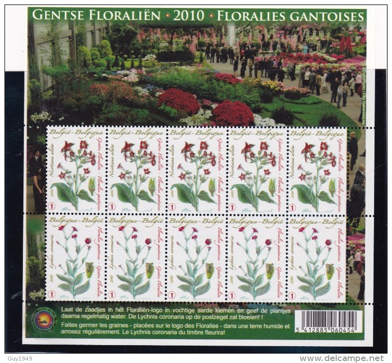 GENTSE FLORALIEN     FLORALIES GANTOISES  Cote 60€ - Ungebraucht