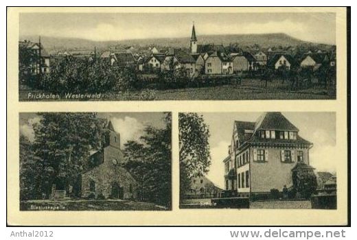 Rar Frickhofen Westerwald Dornburg Limburg Schule MB Wohngebiet Um 1930 - Limburg