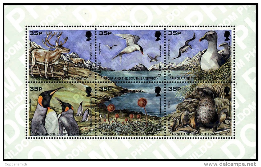 (179) Falkland Isl. / South Georgia  Animals / Animaux / Tiere / Dieren  **  / Mnh  Michel 264-69 - Georgias Del Sur (Islas)