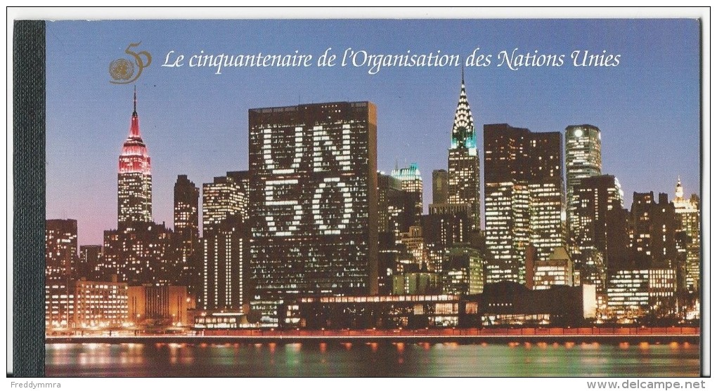 NU Genève:  Carnet De Prestige  293 ** ( 293/ 304 - Portraits - UNO