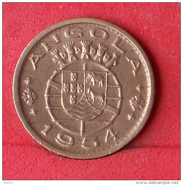 ANGOLA  50  CENTAVOS  1954   KM# 75  -    (Nº11567) - Angola