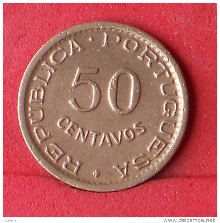 ANGOLA  50  CENTAVOS  1954   KM# 75  -    (Nº11567) - Angola