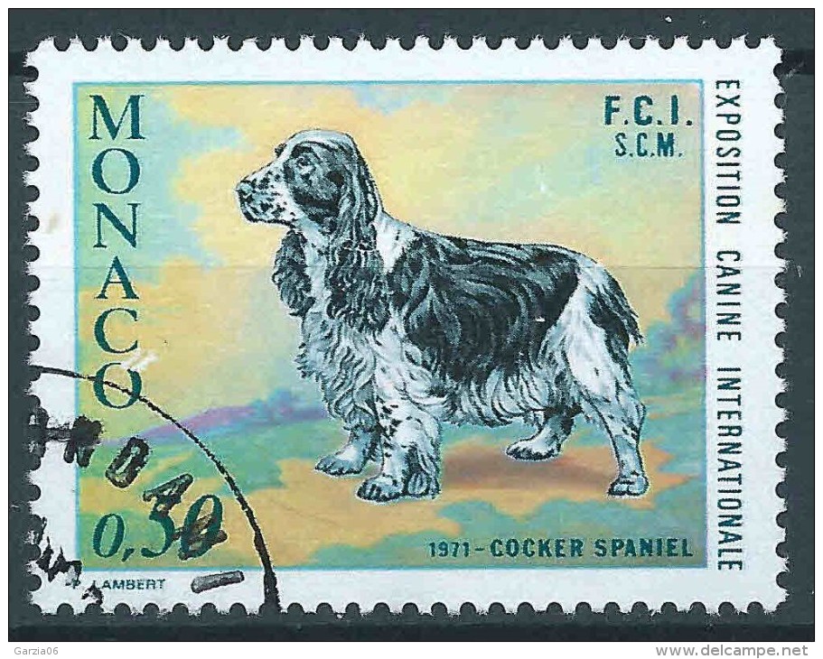 Monaco - 1971 - Exposition Canine - N° 862   - Oblit - Used - Oblitérés