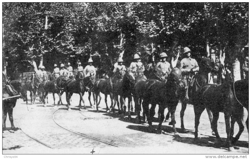 54Bc   13 Marseille Septembre 1914 Arrivée De L'armée Anglaise Au Parc Borely - Sin Clasificación